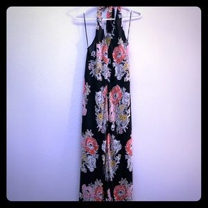 Zara halter maxi dress